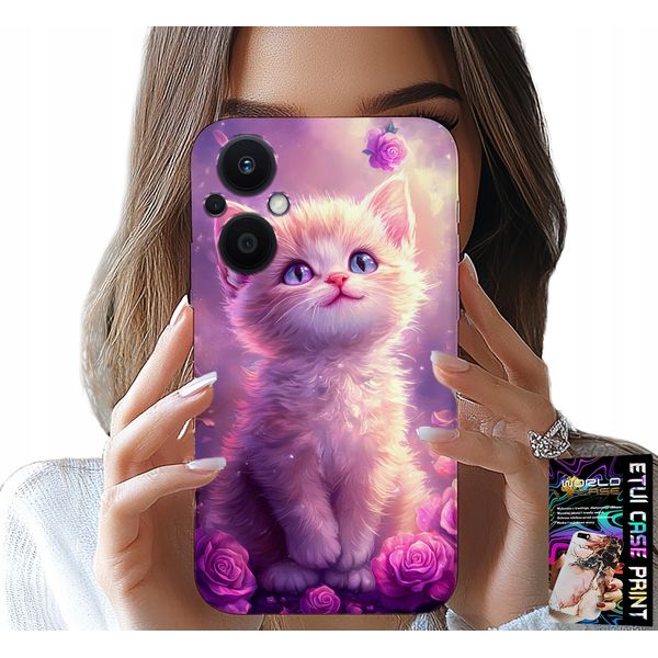 Custodia Per Oppo Reno7 Lite 5G - Gatto Carino, Gatto, Disegni Animali-image