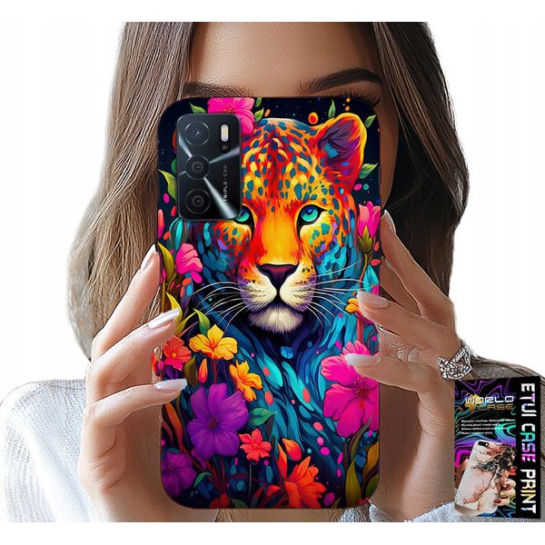 Custodia Per Oppo A16 / A16S / A54S - Modelli Floreali Tiger Tiger + Foil-image