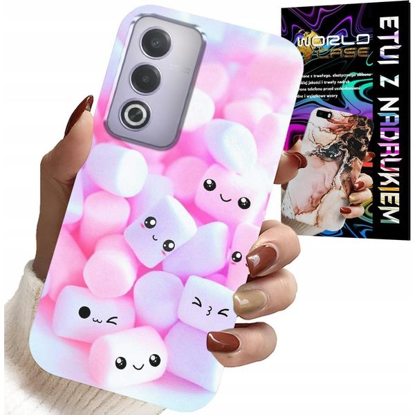 Custodia Per Oppo A80 5G - Modello Marshmallow Dolce, Custodia, Zaino-image