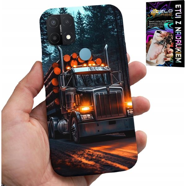 Custodia Per Oppo A15 / A15S - Custodia A Zaino Per Camion E Veicoli Tir-image