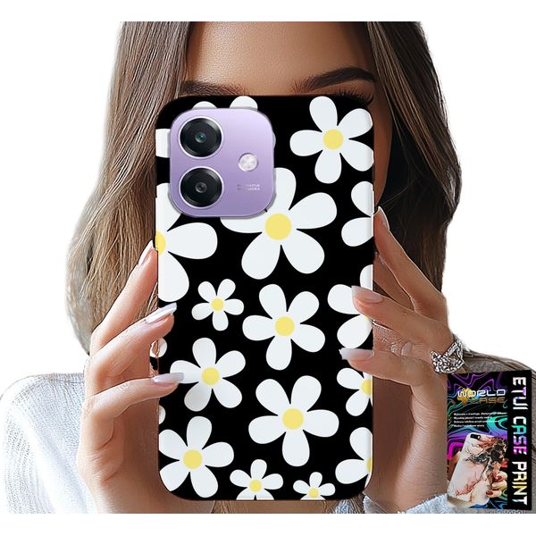 Custodia Per Oppo A40 / A40M - Margherita, Margherite, Fiori, Zainetti-image
