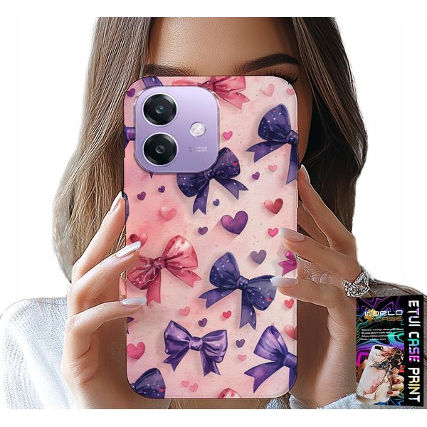 Custodia Per Oppo A40 / A40M - Nastro Colorato + Vetro-image