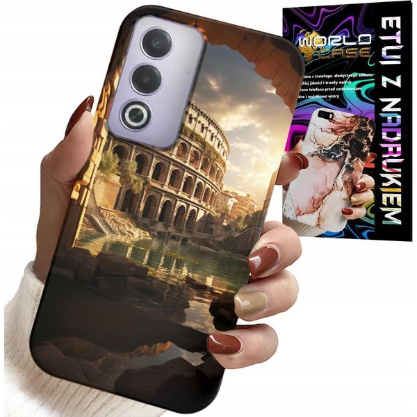 Custodia Per Oppo A80 5G - Roma Colosseo Romani Antichità-image