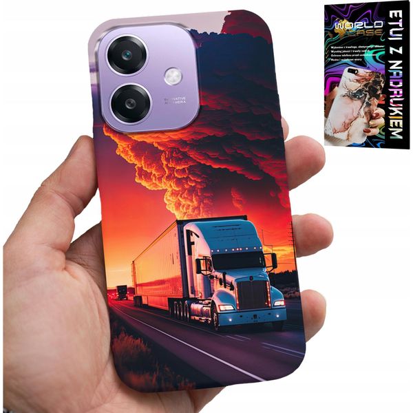 Custodia Per Oppo A40 / A40M - Custodia Per Camion + Vetro Temperato-image