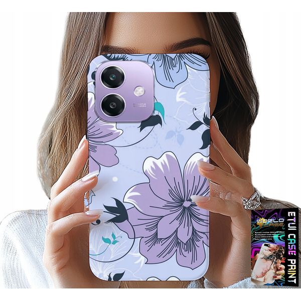 Custodia Per Oppo A40 / A40M - Fiori Floreali Motivi Alla Moda Plecki-image