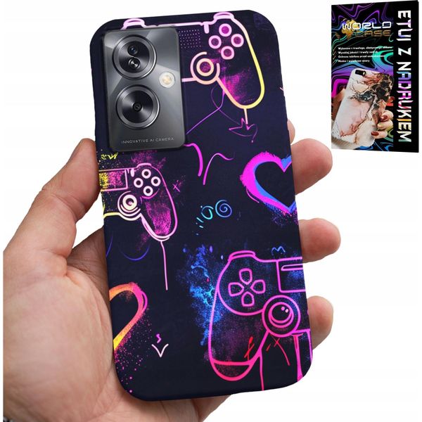 Custodia Per Oppo A79 5G - Custodia Per Videogiocatori, Gioco, Design Per Videogiocatori-image