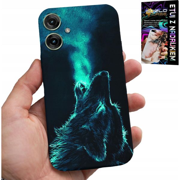 Custodia Per Motorola Moto G55 - Custodia Wolf Pack Super Patterns-image