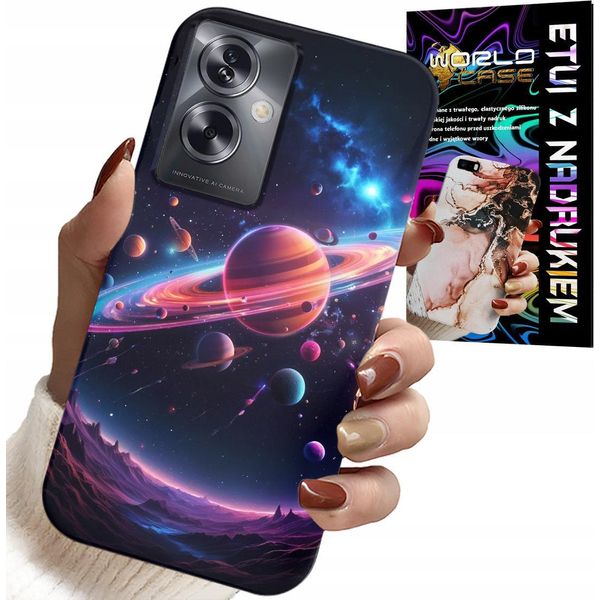 Custodia Per Oppo A79 5G - Cosmo Pianeti Stelle Galassia Splats-image