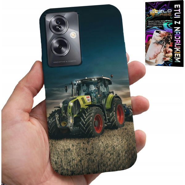 Custodia Per Oppo A79 5G - Trattore Agricolo Plecki, Motivi-image