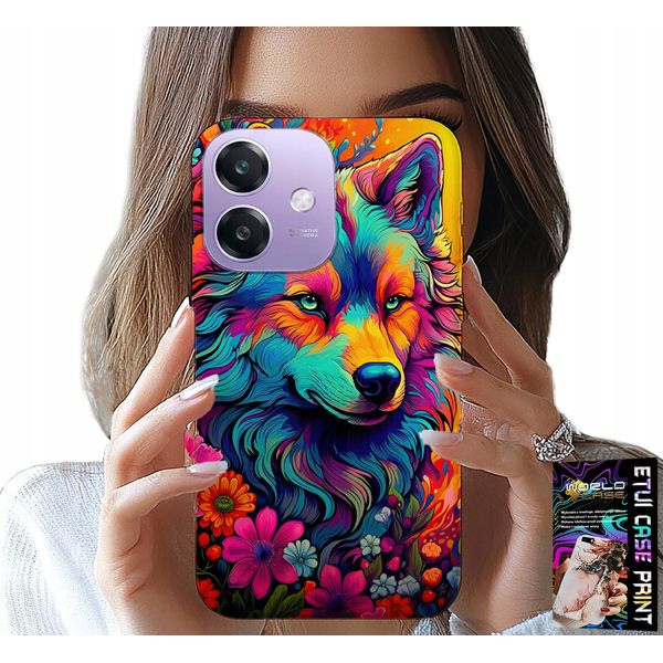 Custodia Per Oppo A60 5G - Modelli Colorati, Custodia Wolf Pack Swora-image