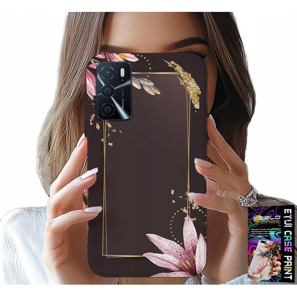 Custodia Per Oppo A16 / A16S / A54S - Custodia Con Design Elegante E Floreale-image