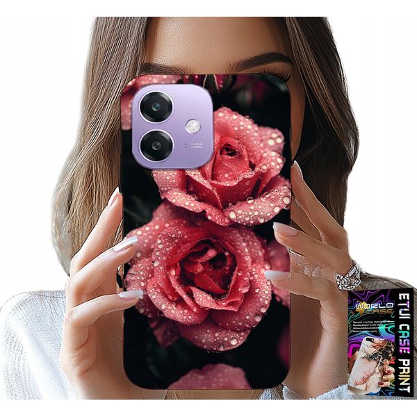 Custodia Per Oppo A40 / A40M - Belle Rose Rosa, Motivi Floreali, Custodia-image