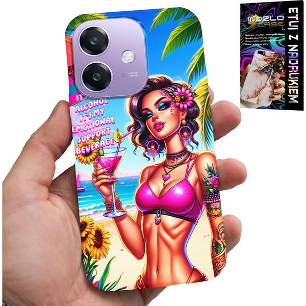 Etui Do Oppo A40 / A40M - Non è L'alcol è Il Mio Caso Emotivo-image
