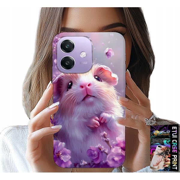 Custodia Per Oppo A40 / A40M - Criceto Carino, Disegni Di Roditori Per Bambini-image