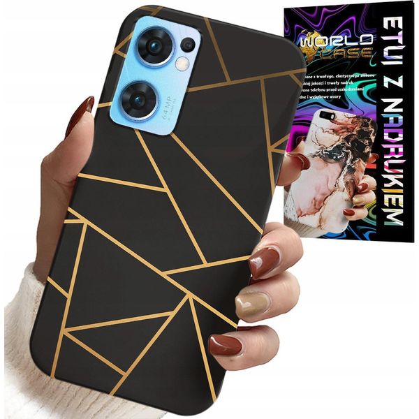 Custodia Per Oppo Reno7 5G - Custodia Con Design Elegante E Alla Moda-image