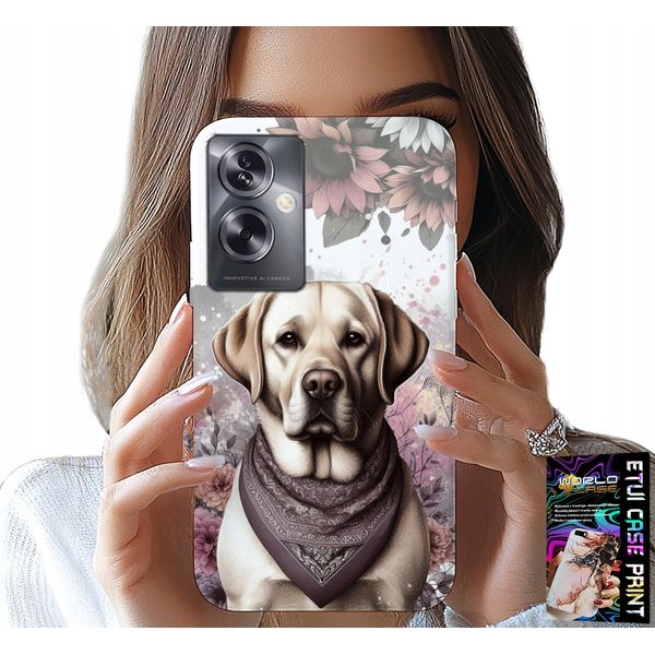 Custodia Per Oppo A79 5G - Cane Husky + Foil-image