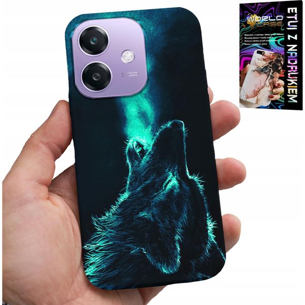 Custodia Per Oppo A40 / A40M - Custodia Wolf Pack Super Patterns-image