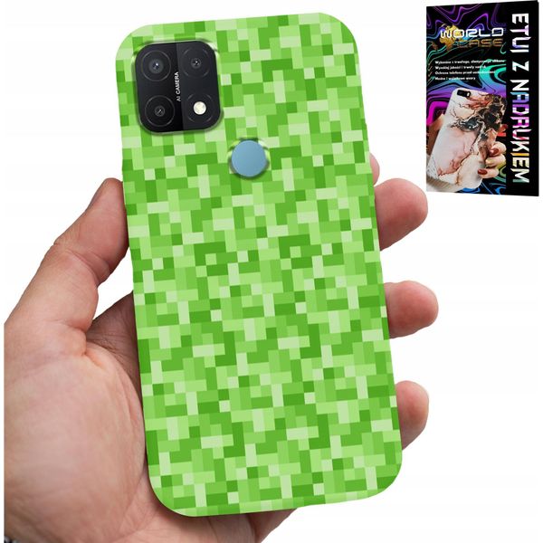 Custodia Per Oppo A15 / A15S - Modelli Da Giochi Pixel Pixels Backplates-image