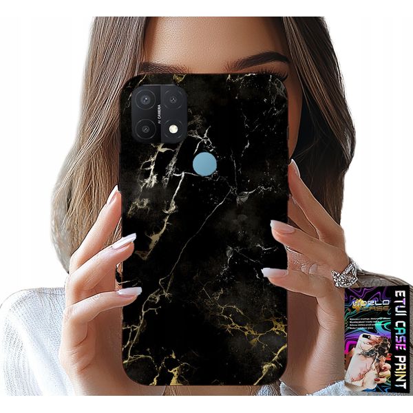 Custodia Per Oppo A15 / A15S - Pietra Elegante Designs Case Custodia-image