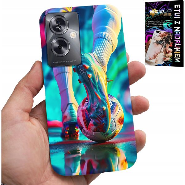Custodia Per Oppo A79 5G - Giocatori Di Calcio + Foil-image