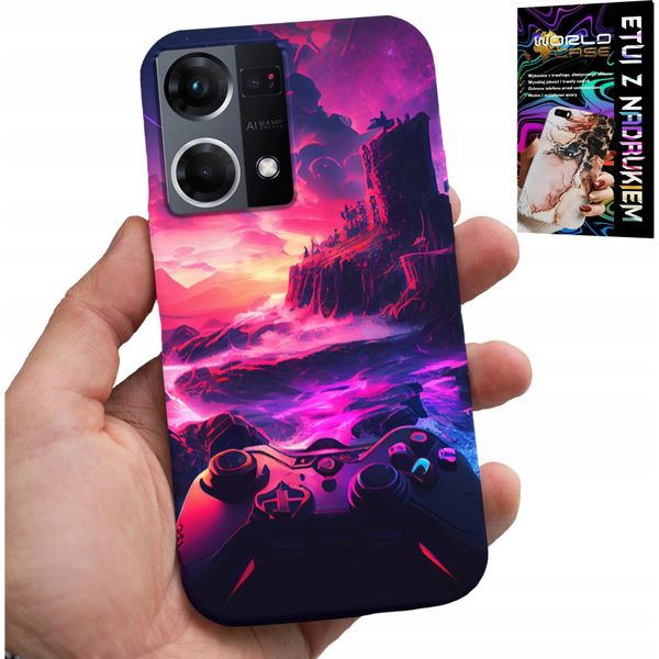 Custodia Per Oppo Reno7 4G - Custodia Per Giocatori, Modelli Di Gioco, Regalo-image
