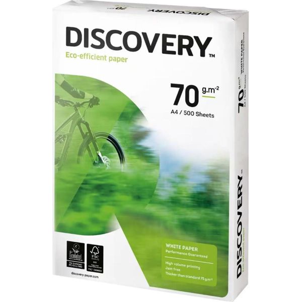 Discovery DISCO75240A4 Carta Inkjet A4 (210X297 Mm) 500 Fogli Bianco-image