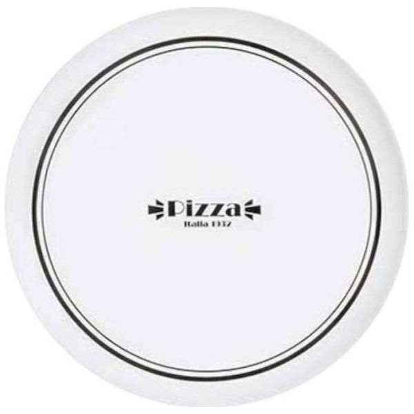 Assiette à Pizza En Opale Blanche Bistro - D 33 Cm-image
