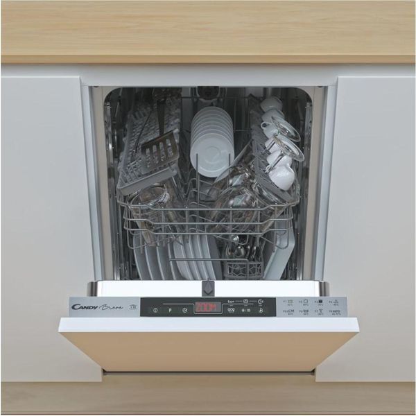 Candy Brava Lavastoviglie Cdih 2T1047 A Scomparsa Totale 10 Coperti Classe C-image