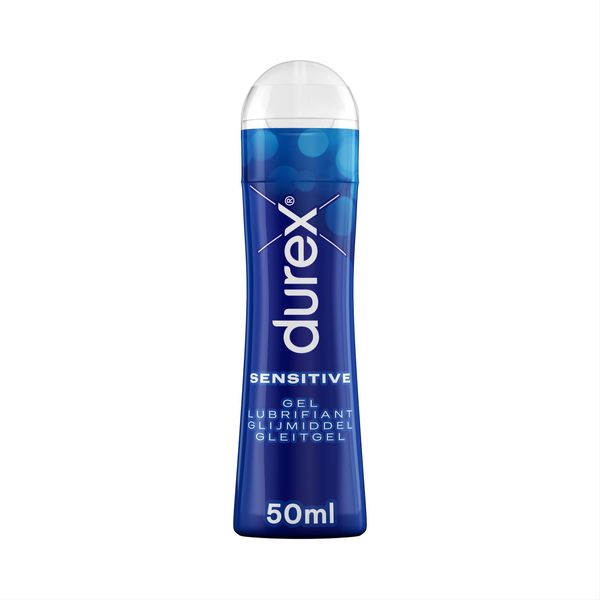 Durex Play Feel Lubrificante - Lubrificante A Base D'acqua Per Una Piacevole Scorrevolezza, Delicato E Rispettoso Del Ph - 50 Ml-image