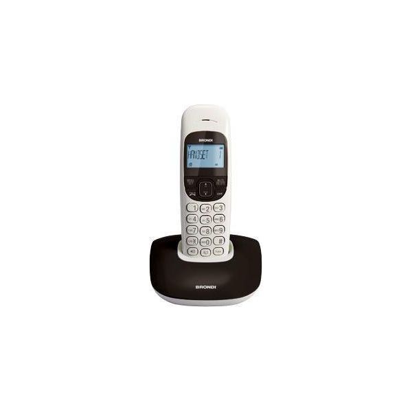 Brondi Nice Telefono Dect Nero Vivavoce Identificatore-image