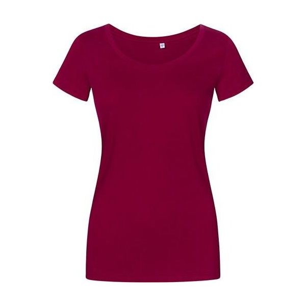 X.O By Promodoro 1545 | Maglietta Da Donna In Cotone Pettinato - Colore: Berry - Taglia: Xs-image