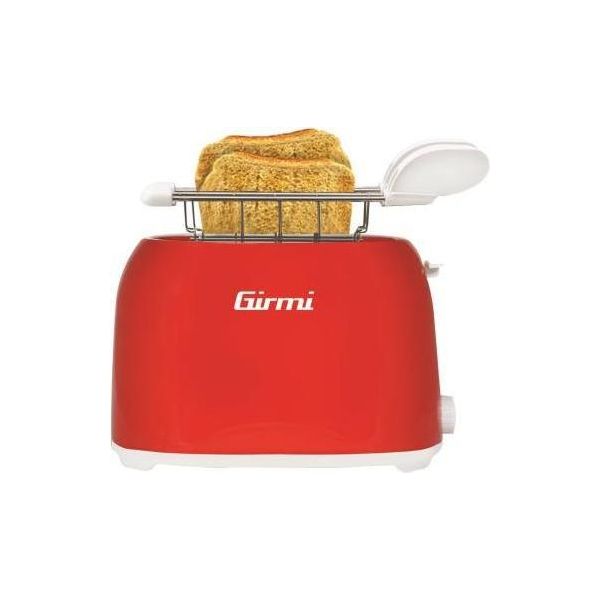 Girmi TP10 Tostapane 2 Fette 750 W Rosso-image