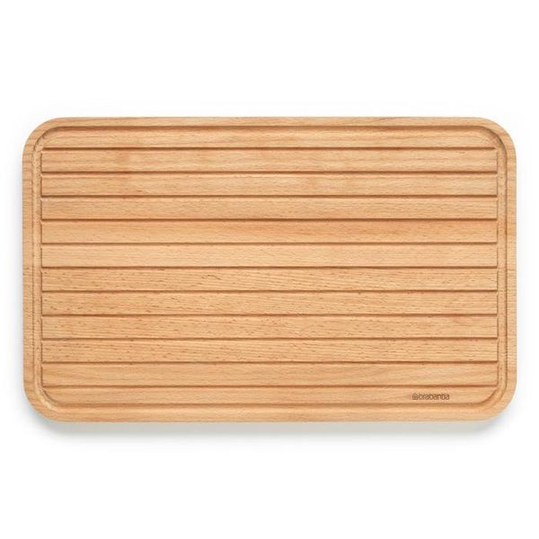 Brabantia Profilo Tagliere Per Pane, Tappetino Da Taglio, Legno, Legno, 40 X 25 Cm, 260728-image