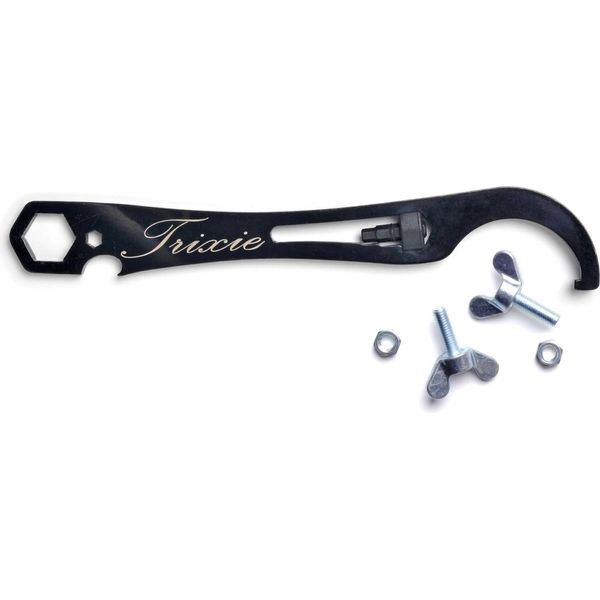 Pedro's Trixie Multitool 6 Funzioni, Per Fixies, Nero-image