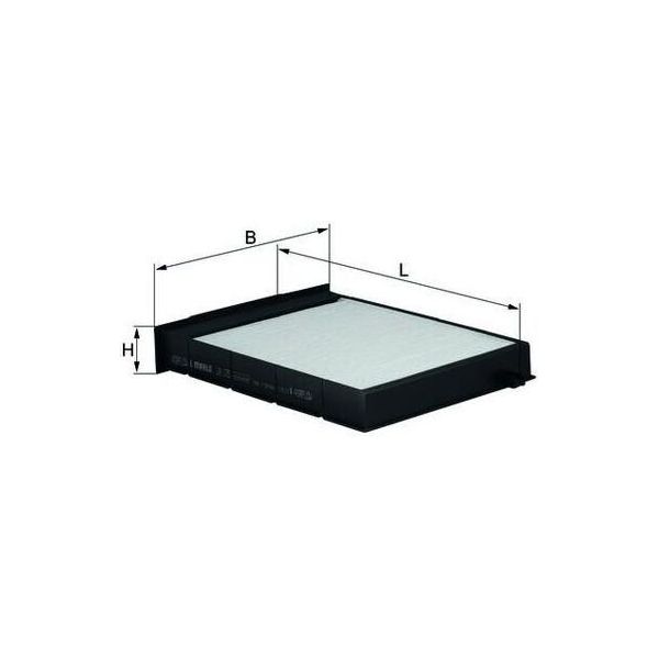 Mahle La 175 - Filtro Aria Abitacolo Oe 7701055109 Per Megane Ii-image
