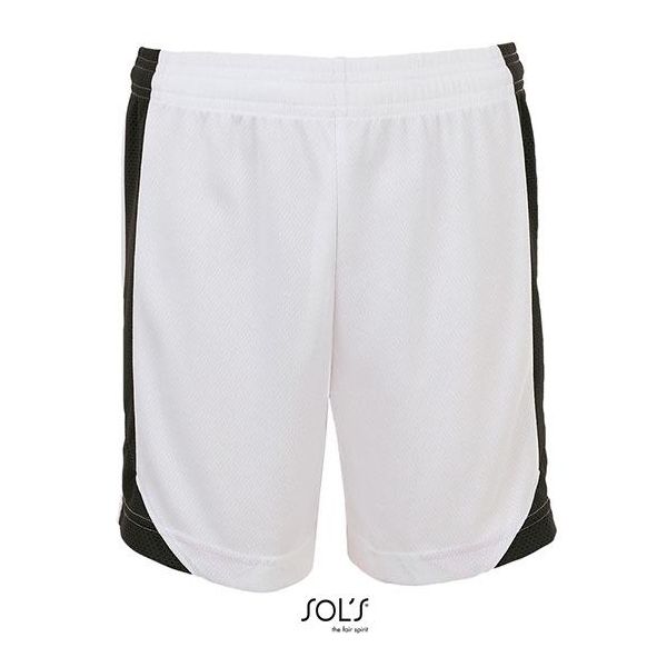 Sols Teamsport 01718 | Olimpico Contrast Short - Colore: Bianco/Nero - Taglia: Xl-image