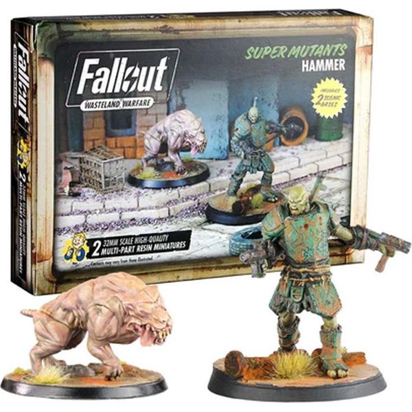 Fallout Super Mutants Hammer - Gioco Di Miniature - Inglese-image