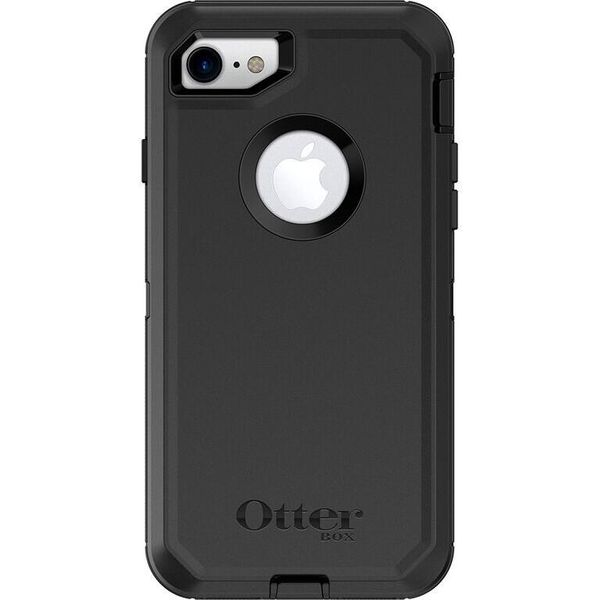 Otterbox Defender Series Per Apple Iphone Se (2A Generazione)/8/7, Nero - Senza Confezione Di Vendita Al Dettaglio-image