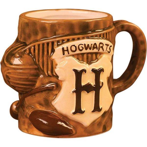 Harry Potter - Tazza Da Caffè, Quidditch PM768 (Taglia Unica) (Marrone)-image