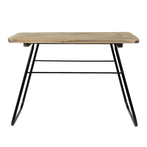 Tavolo Per Piante Clayre & Eef 46X26X33 Cm In Legno Marrone-image