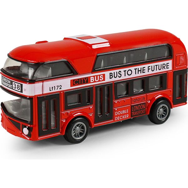 Rappa Londra Autobus A Due Piani Rosso-image