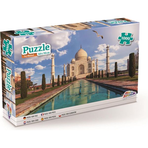 Puzzle Taj Mahal 50 X 70 Cm - 1000 Tessere-image
