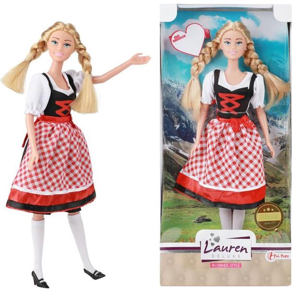 Toi-Toys - Bambola Adolescente Lauren In Costume Tradizionale - Bambola Dirndl Bambini-image
