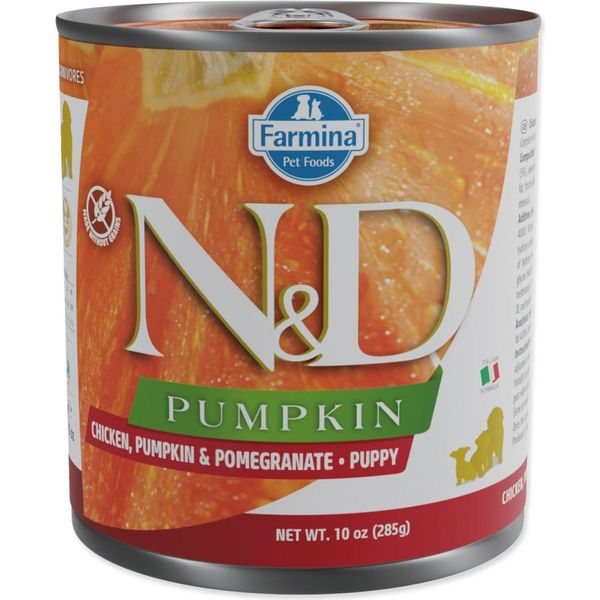 N&D Dog Pumpkin Puppy Pollo E Melograno 285G-image