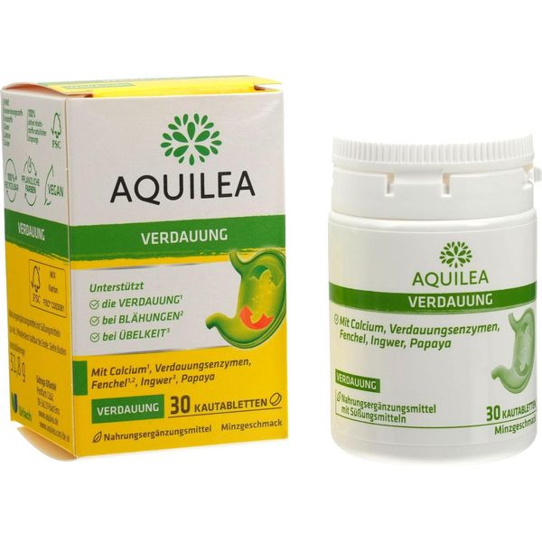 Aquilea Digestion Compresse Masticabili 30 Capsule-image