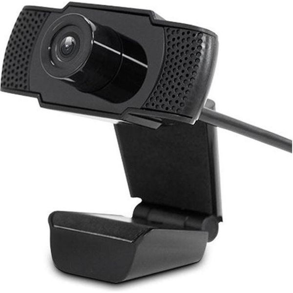 Webcam Leotec Meeting Fhd Usb 1080P Nero Nero Taglia Unica-image
