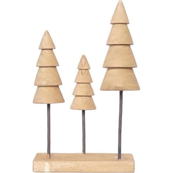 Albero Di Natale In Legno 33 Cm-image