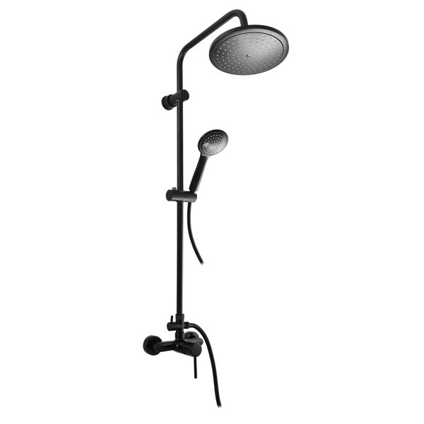 SlezáK-Rav Miscelatore Per Doccia SlezáK Rav Seina SE982/3CMAT Colore: Nero Opaco, Dimensioni: 150 Mm-image