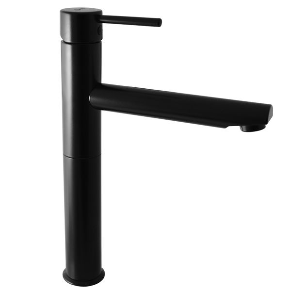 SlezáK-Rav SlezáK Rav SE930CMAT Miscelatore Alto Per Lavabo Colore: Nero Opaco, Dimensioni: 3/8''-image