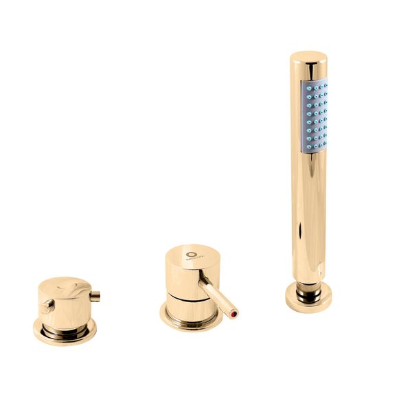 SlezáK-Rav Miscelatore Per Vasca Da Bagno SlezáK Rav Seina SE975P Colore: Oro, Dimensione: 1/2''-image